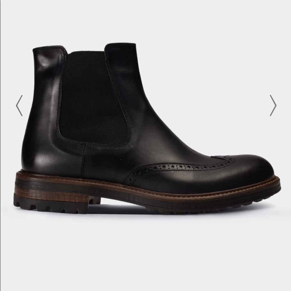 Deery Calfskin Chelsea Boots